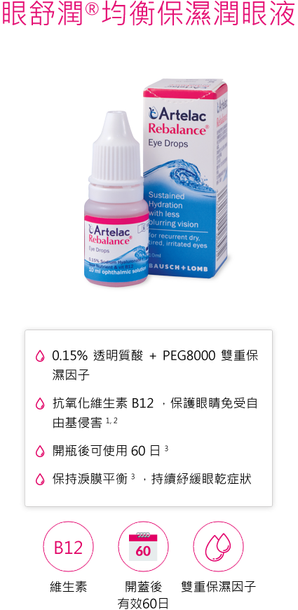 眼舒潤®均衡保濕潤眼液